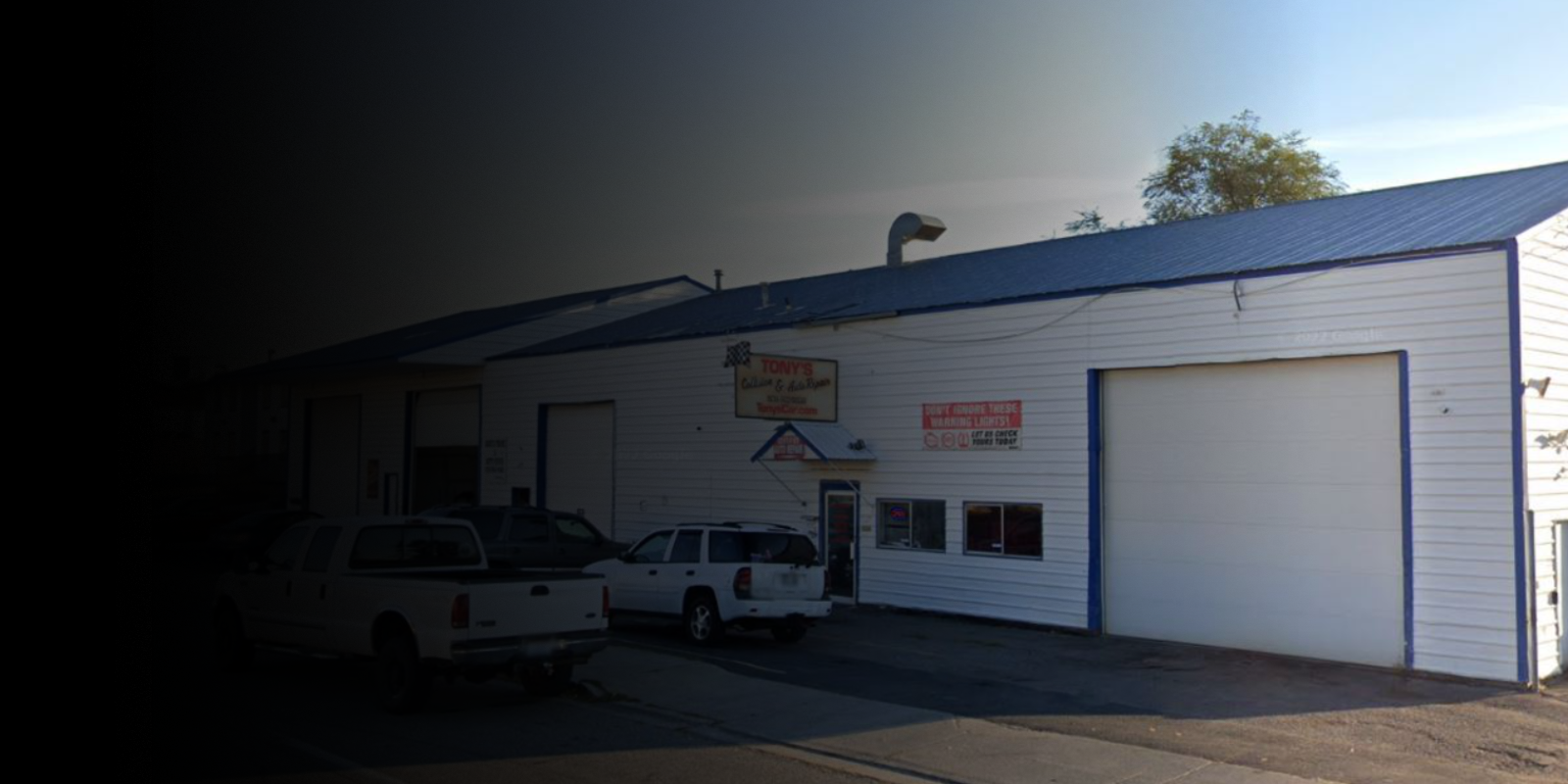 Exterior of building - Tonys Collision and Automotive Repair